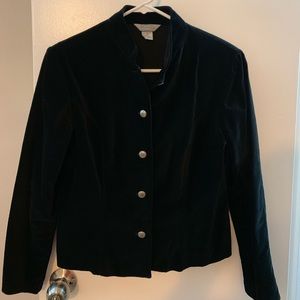 Black Velvet Blazer
